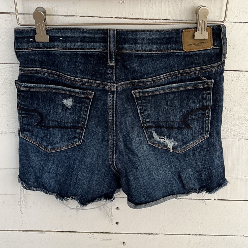 American Eagle Outfitters Hi Rise Shorties Shorts 4 - Picture 2 of 3